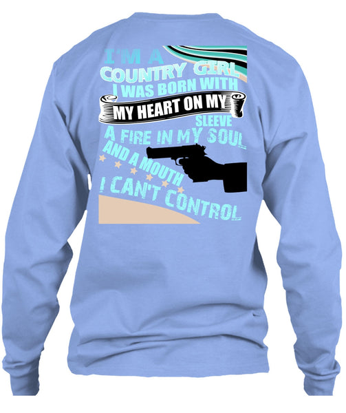 I'm A Country Girl T Shirt, I Love Veteran T Shirt