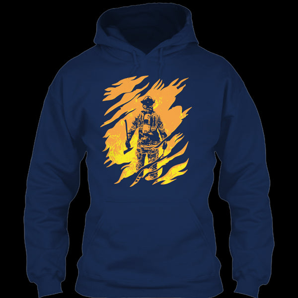 A black t-shirt with the shopify logo