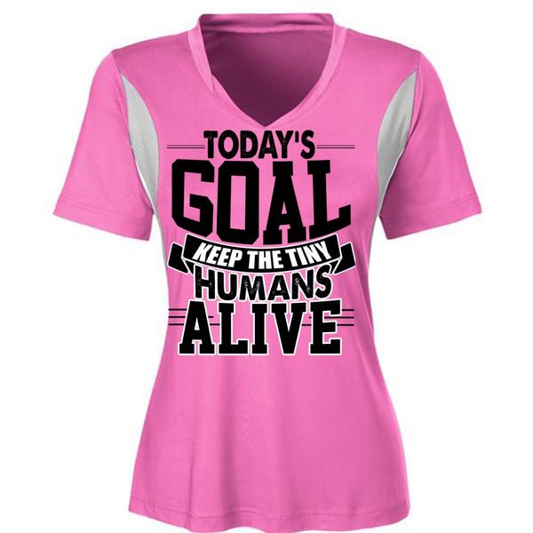Today's Goal Keep The Tiny Humans Alive T Shirt, I Love My Son T Shirt, Awesome T-Shirts