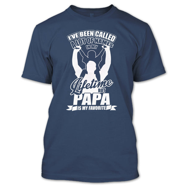 Papa Is My Favorite Name T Shirt, Happy Father's  Day T Shirt