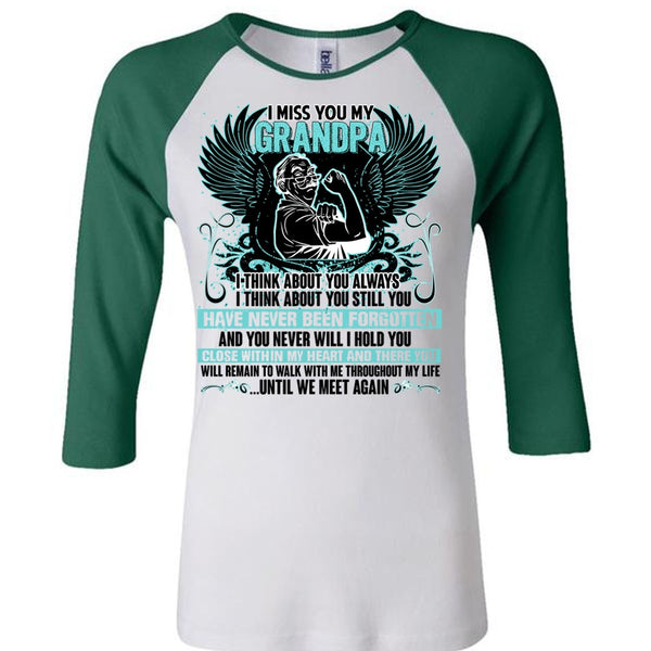 I Miss You My Grandpa T Shirt, I Love Grandpa T Shirt, Awesome T-Shirts