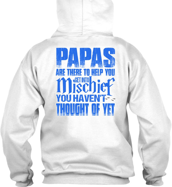 Papas Are There To Help You T Shirt, I Love Papa T Shirt