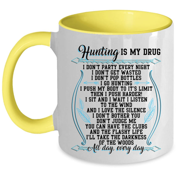 Cool Gift For Hunter Coffee Mug, I Love Hunting Accent Mug