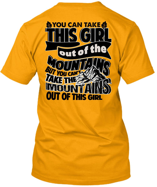 Mountains Out Of This Girl T Shirt, I Love Hiking T Shirt