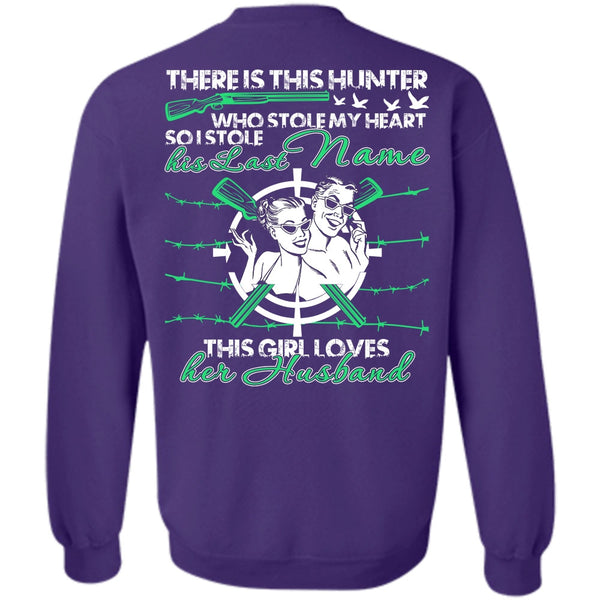 This Girl Loves Her Husband T Shirt, I Love Husband Sweatshirt