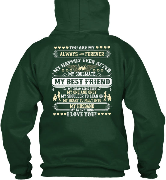 My Husband My Everything T Shirt, I Love You T Shirt