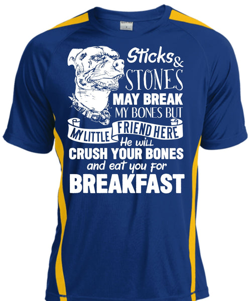 You For Breakfast T Shirt, Sticks And Stones May Break T Shirt, Cool Shirt