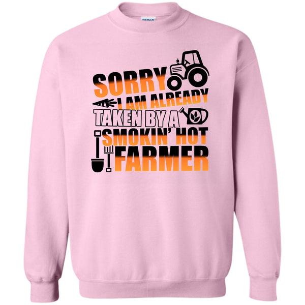 Coolest Farmer's Wife T Shirt, Sorry I'm Already Taken Sweatshirt