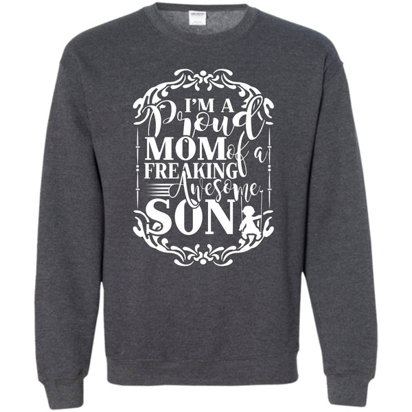 Freaking Awesome Son T Shirt, Coolest Mom Sweatshirt