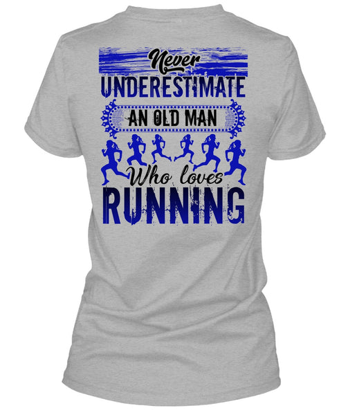 Old Man Who Loves Running T Shirt, I Love Running T Shirt