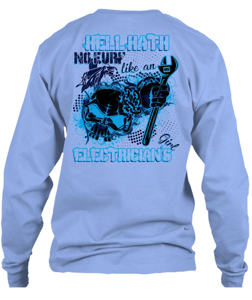 Like An Electrician's Girl T Shirt, I Love Electrician T Shirt