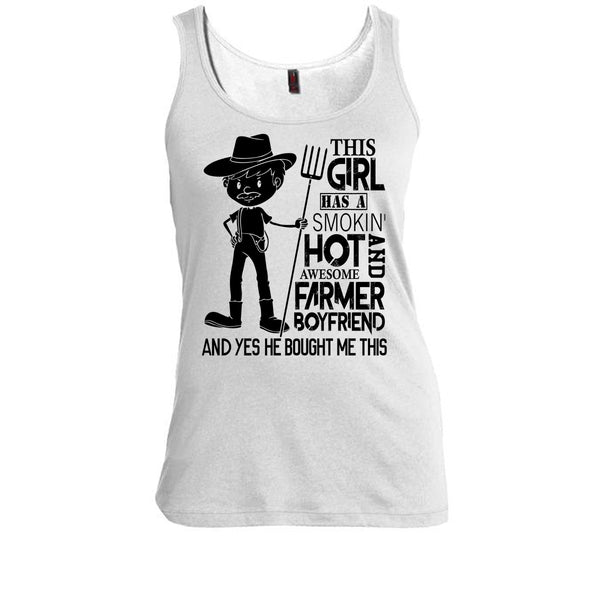 Awesome Farmer Boyfriend T Shirt, Gift Farmer T Shirt, Awesome t-shirts