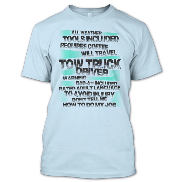Tow Truck Driver T Shirt, I'm A Trucker T Shirt