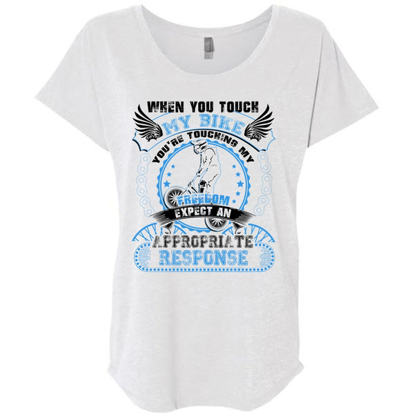 You Touch My Bike T Shirt, I Love Biker T Shirt, Awesome T-Shirts