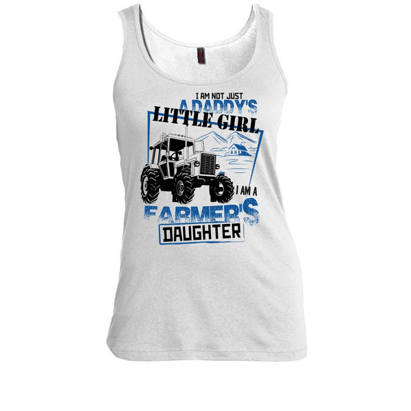 Just A Daddy's Littile Girl T Shirt, Coolest farmer's Girl Tank Top