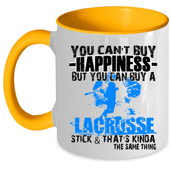 Cool Sport Coffee Mug, You Can Buy A Lacrosse Stick Accent Mug