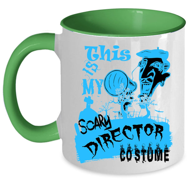 Scary Halloween Coffee Mug, This Is My Scary Director Costume Accent Mug