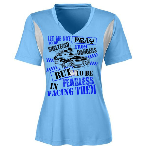 To Be Fearless In Facing Them T Shirt, I Love Police T Shirt, Awesome T-Shirts