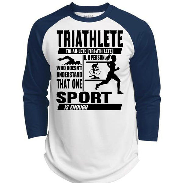 Triathlete T Shirt, I Love Running T Shirt, Awesome T-Shirts  (Polyester Game Baseball Jersey)