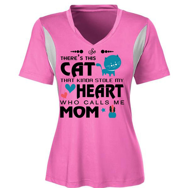 There's This Cat That Kinda Stole My Heart T Shirt, Calls Me Mom T Shirt, My Favorite T Shirt
