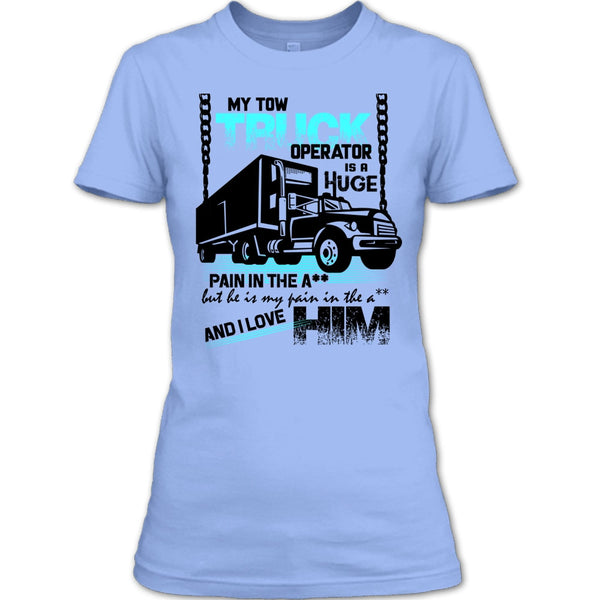 My Tow Truck Operator T Shirt, I Love My Tow Truck Operator T Shirt
