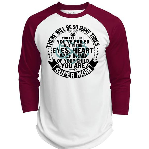 Being A Mom T Shirt, I Love Mom T Shirt, Awesome T-Shirts  (Polyester Game Baseball Jersey)