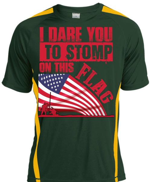 I Dare You To Stomp On This Flag T Shirt, Being A Veteran T Shirt, Cool Shirt