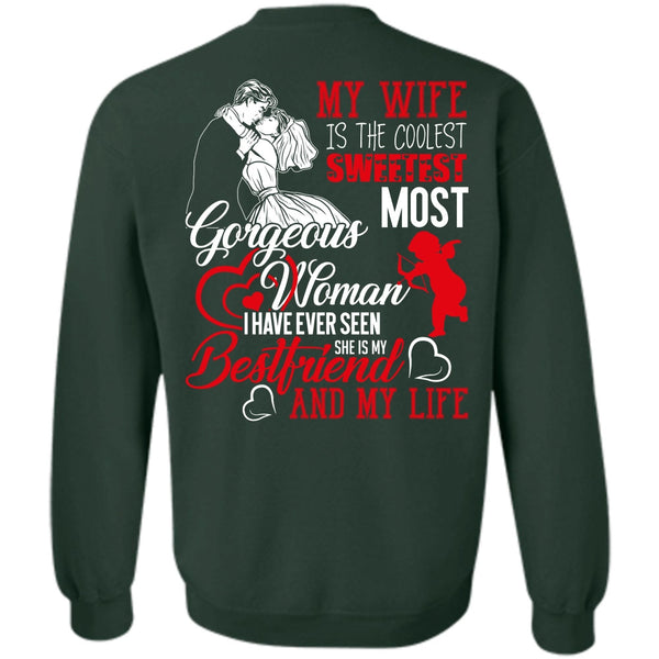 She Is My Best Friend T Shirt, I Love Husband Sweatshirt