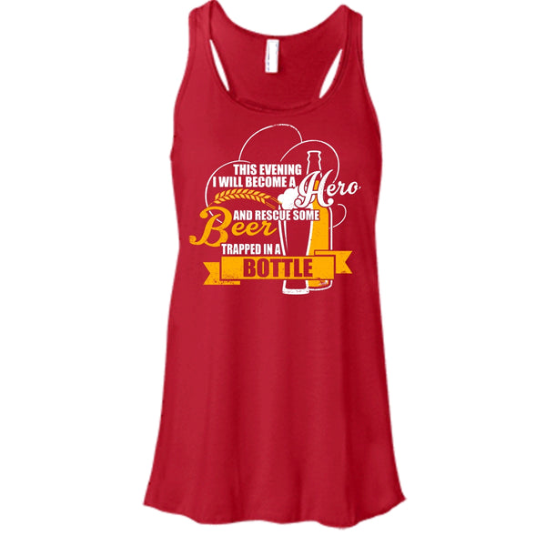 Rescue Some Beer T Shirt, Coolest Beer Drinker Tank Top