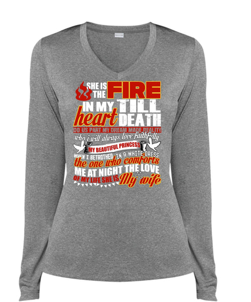 She Is The Fire T Shirt, I Love Wife T Shirt