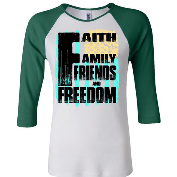 Faith Family Friends And Freedom T Shirt, I Love Veteran T Shirt, Awesome T-Shirts