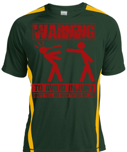 Warning To Avoid Injury T Shirt, Being A Mechanic T Shirt, Cool Shirt