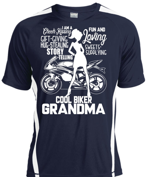 Cool Biker Grandma T Shirt, Being A Biker T Shirt, Cool Shirt