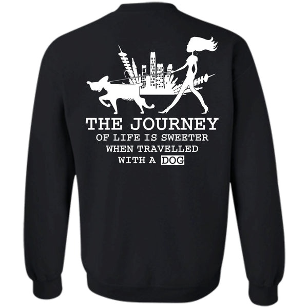 A black t-shirt with the shopify logo