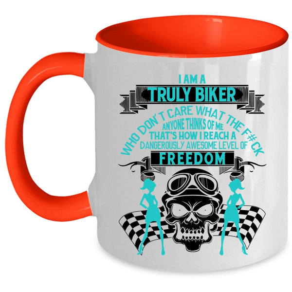Cool Gift For Truky Biker Coffee Mug, I Am A Truky Biker Accent Mug