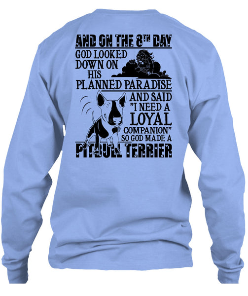 God Made A Pit Bull Terrier T Shirt, I Love Pit Bull T Shirt