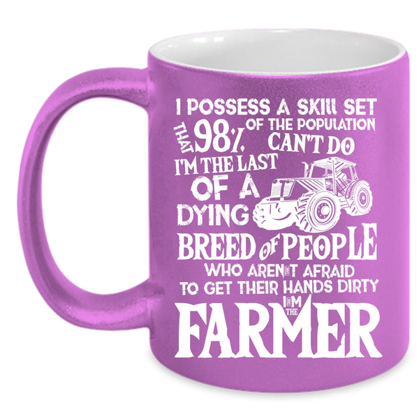 I'm The Farmer Coffee Mug, Funny Gift For Farmer Coffee Cup