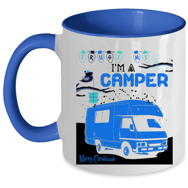 Christmas Gift For Camper Coffee Mug, I'm A Camper Accent Mug