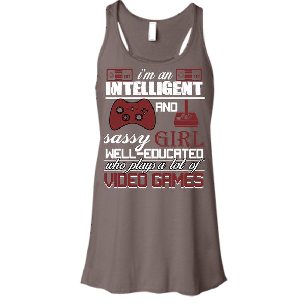 I'm An Intelligent T Shirt, Sasy Girl Well-Educated T Shirt, Cool T Shirt