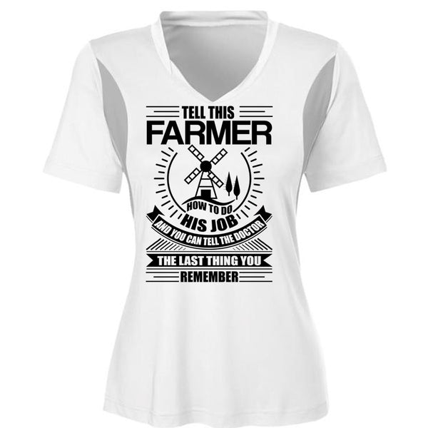 Tell This Farmer How To Do His Job T Shirt, I Love Farming T Shirt, Awesome T-Shirts