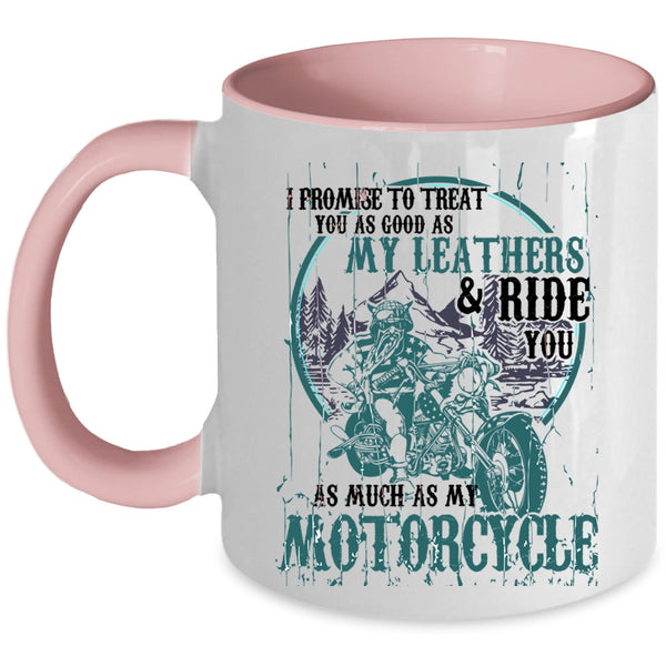 I Love Riding My Motorcycle Coffee Mug, My Motorcycle Accent Mug