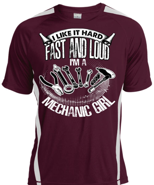 I'm A Mechanic Girl T Shirt, Fast And Loud T Shirt, Cool Shirt