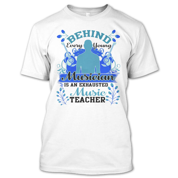 A black t-shirt with the shopify logo