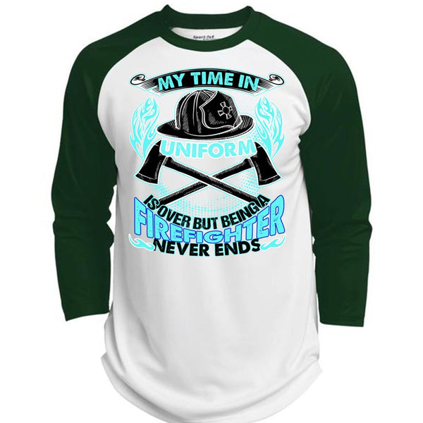 Being A Firefighter T Shirt, Like Mechanic T Shirt, Awesome T-Shirts  (Polyester Game Baseball Jersey)