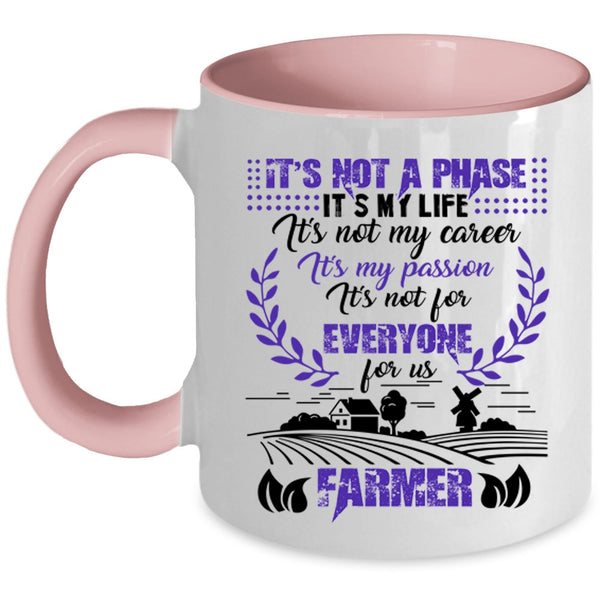Cute Gift For Farmer Coffee Mug, Farmers Accent Mug