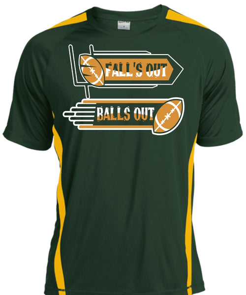 Fall's Out Balls Out T Shirt, Neing A Football Player T Shirt, Cool Shirt
