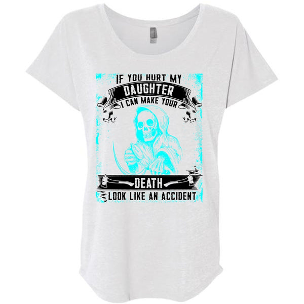 You Hurt My Daughter T Shirt, I Love Daughter T Shirt, Awesome T-Shirts