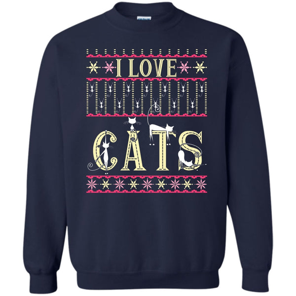 Coolest Cat Lover T Shirt, Catmas Sweatshirt