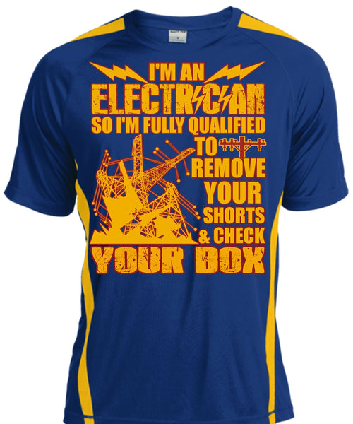 I'm An Electrician T Shirt, Check Your Box T Shirt, Cool Shirt
