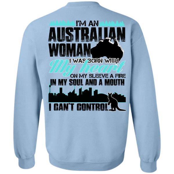 I Love Australian T Shirt, I'm An Australian Woman Sweatshirt